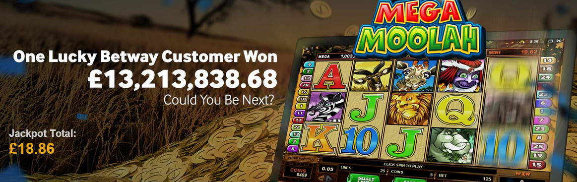 Terrible Jackpot remportez par un joueurs sur Betway.be