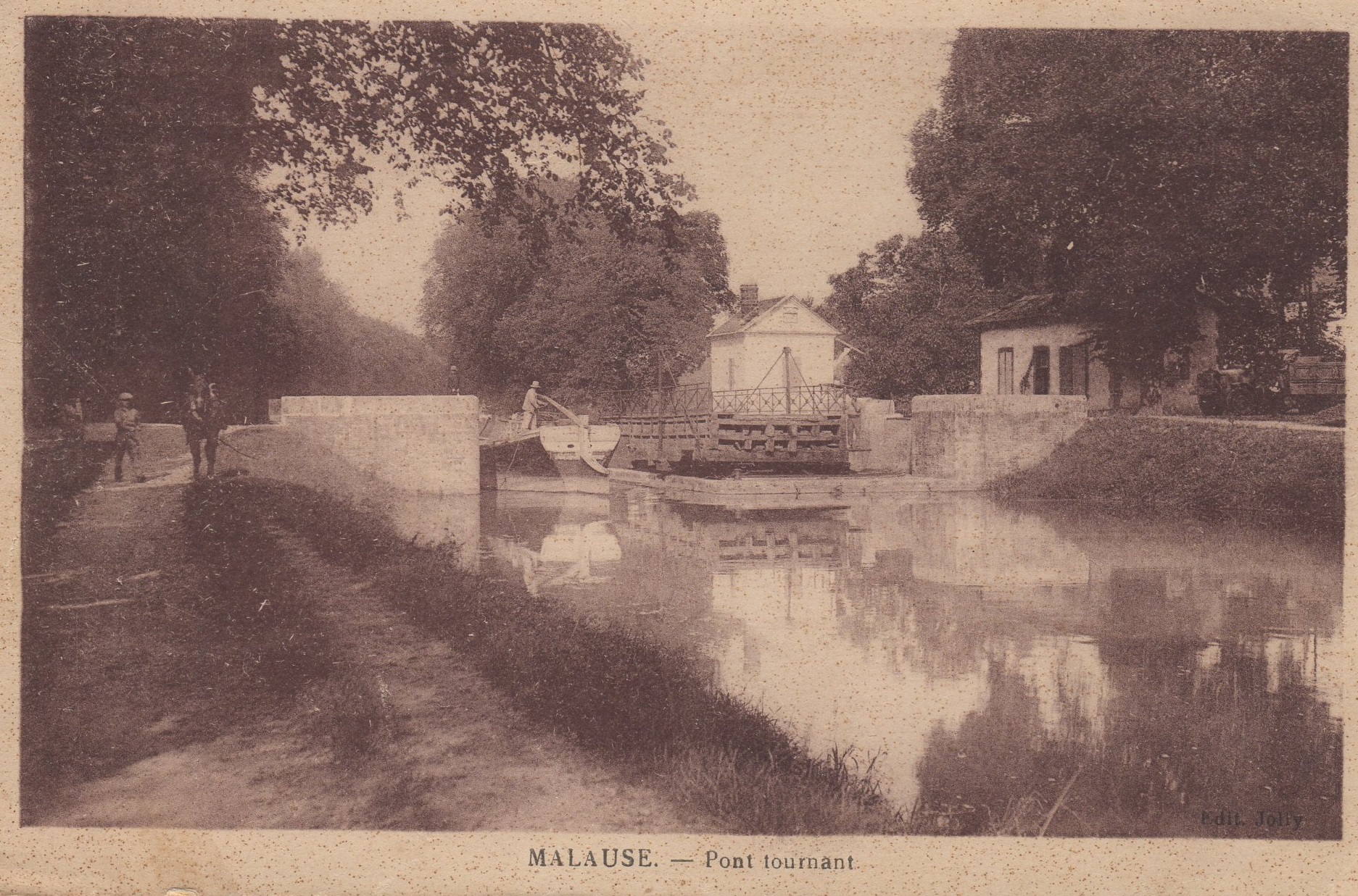 Le canal des deux mers a Malause