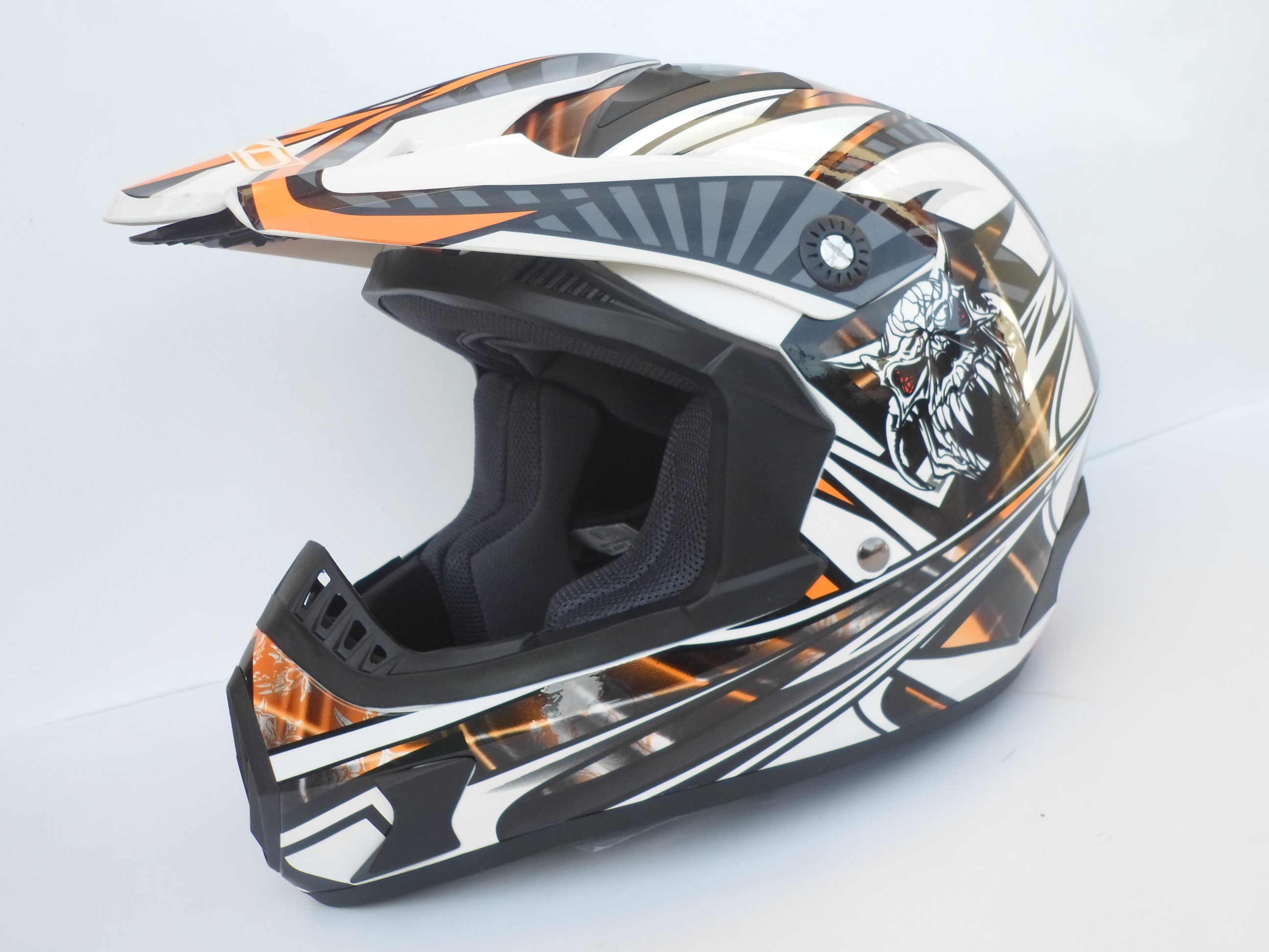 Casque kxd pro orange