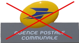 FERMETURE de l'AGENCE POSTALE COMMUNALE
