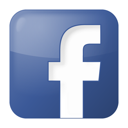 Social facebook box blue
