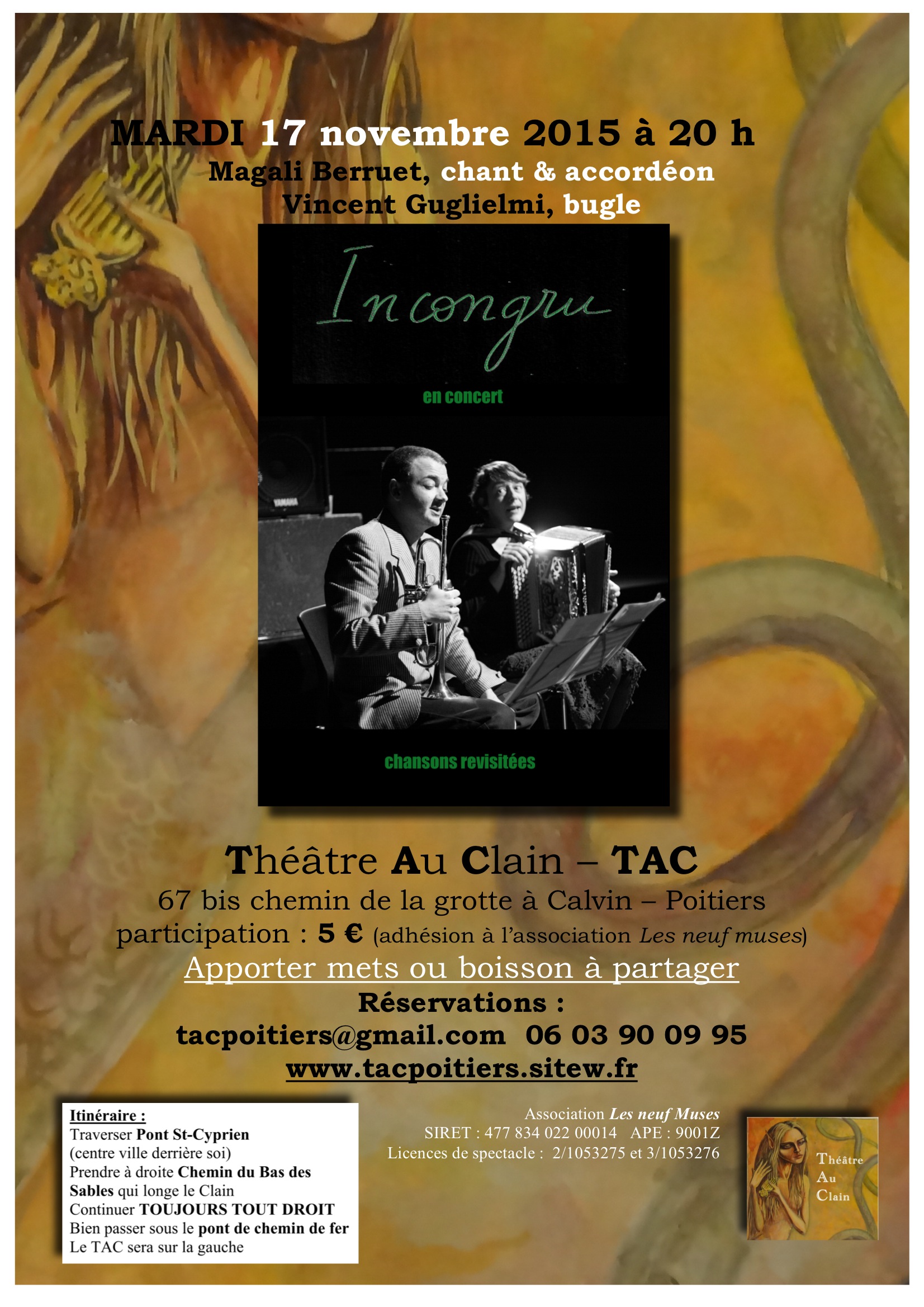 Incongru affiche tac nov
