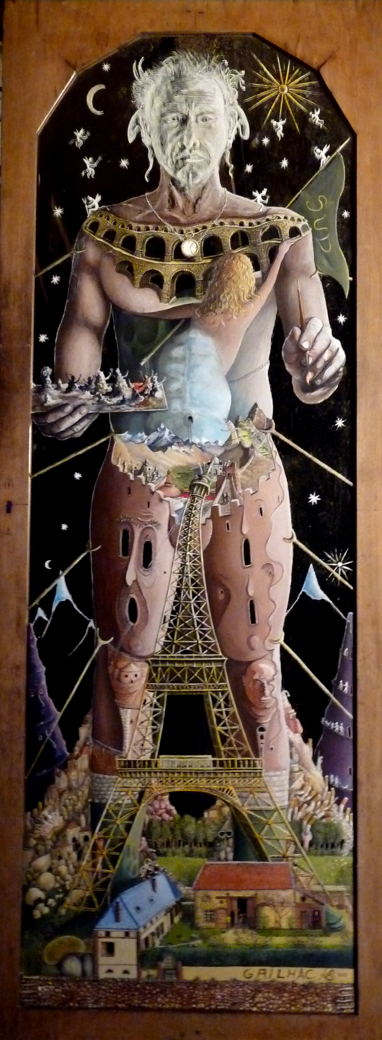 Miroir de nuit fini