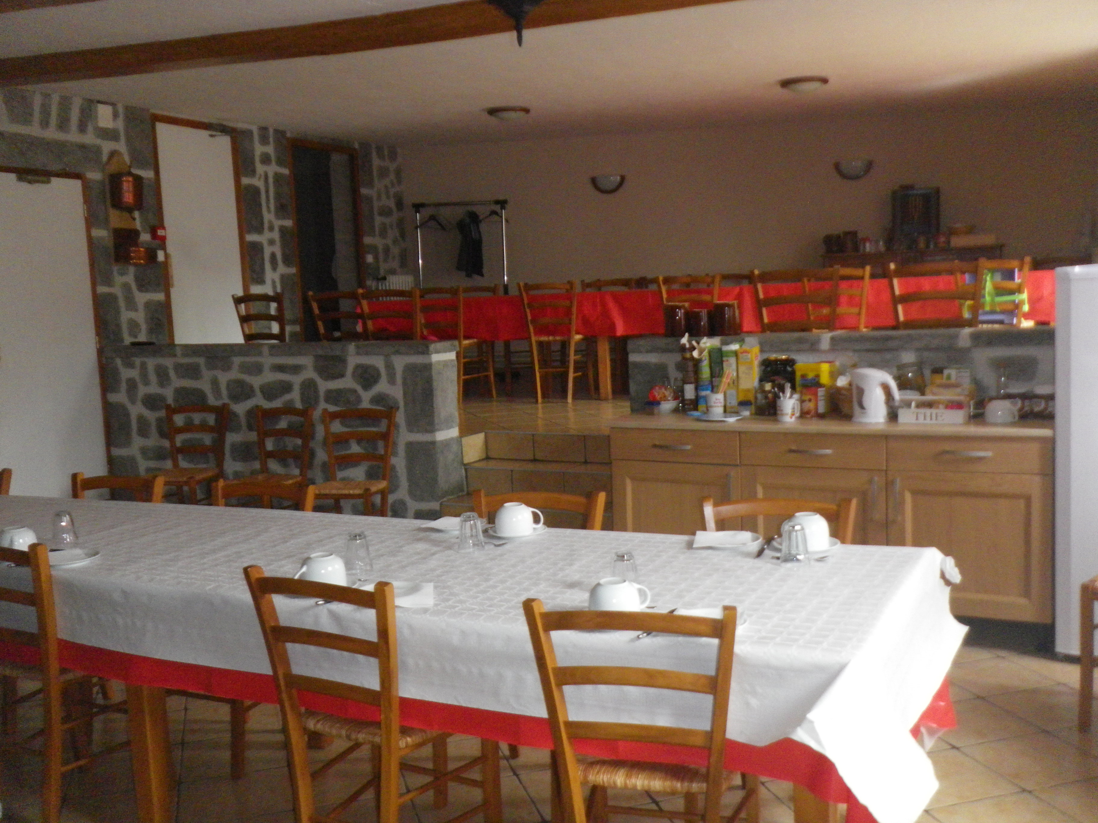 Grande salle à manger 
 AU Rez de chaussé