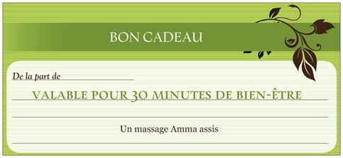 bon cadeau