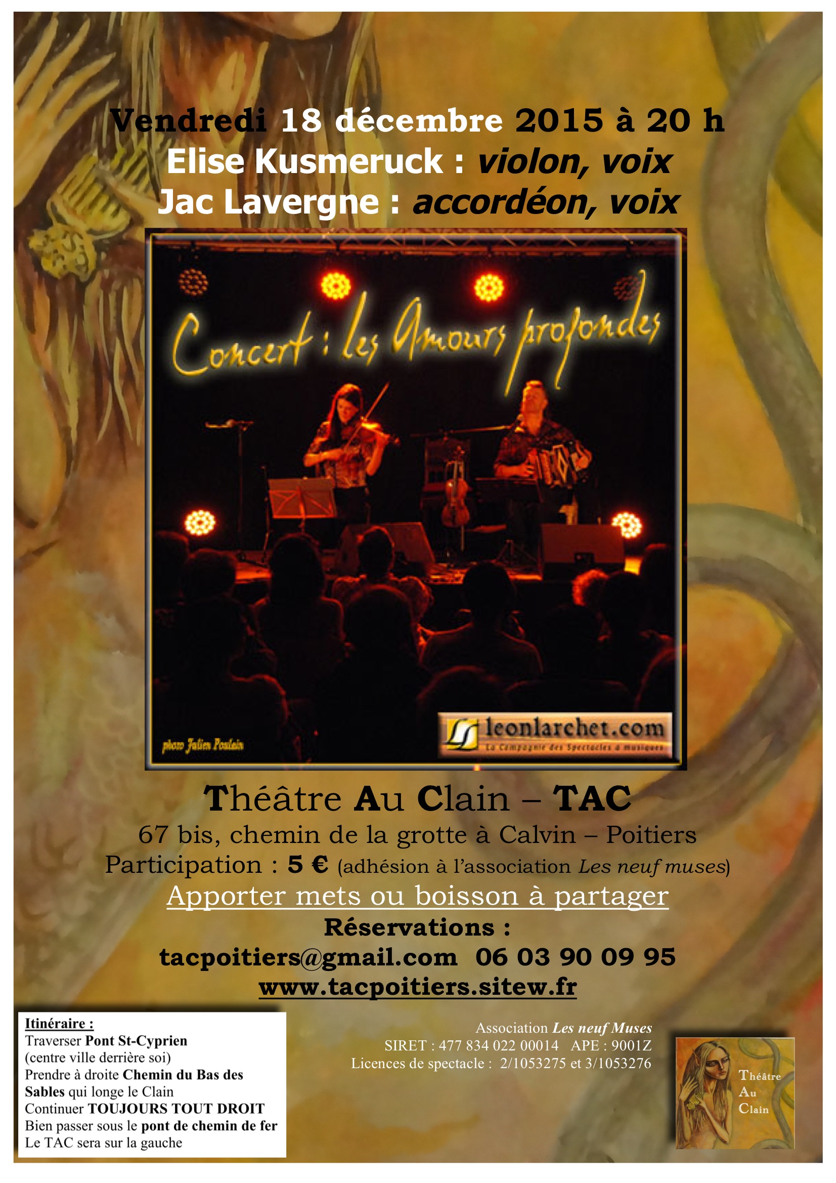 Amours profondes affiche tac