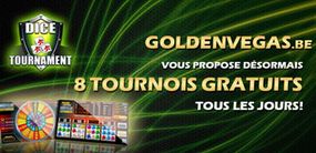 8 tournois gratuit sur Goldenvegas, plein de bonus casino en ligne