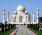 Taj Mahal in March 2004 1 