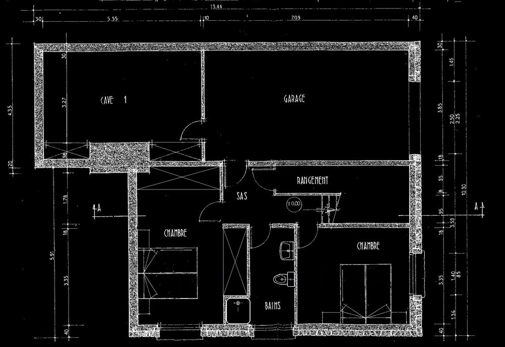 Plan de masse / Rez-de-jardin