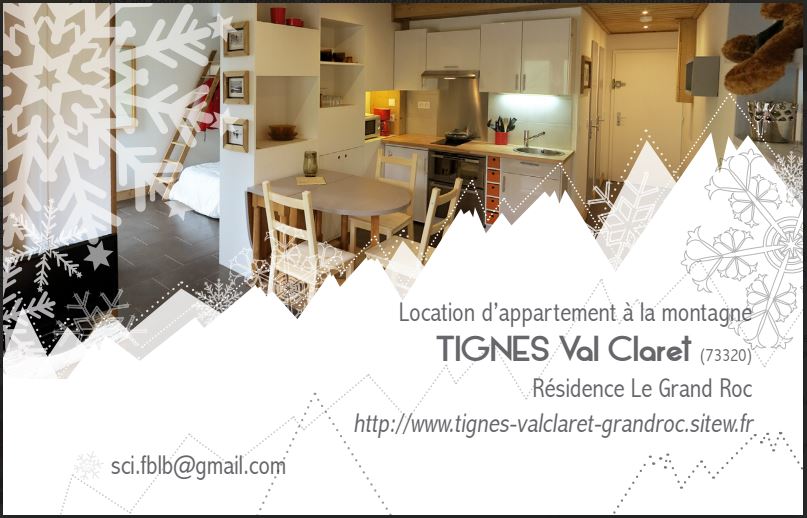 Carte de visite Tignes