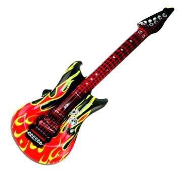 Guitare gonflable 1m