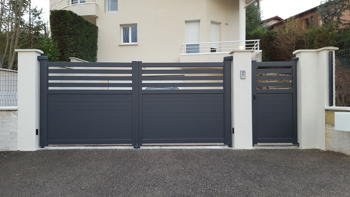 Portail fermeture securite