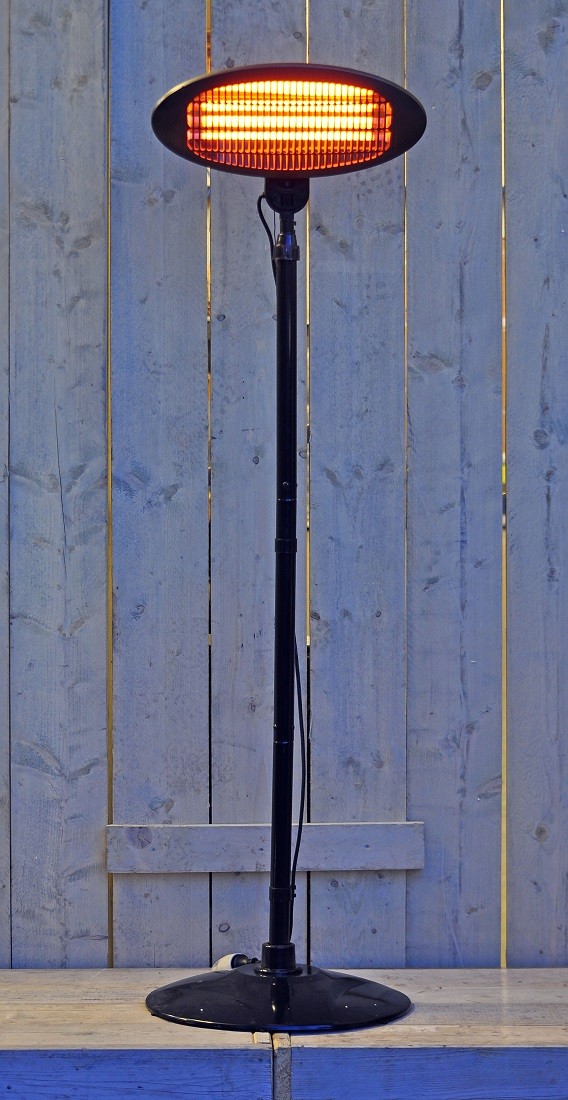 Sunred staande patio heater 2000w quartz 2