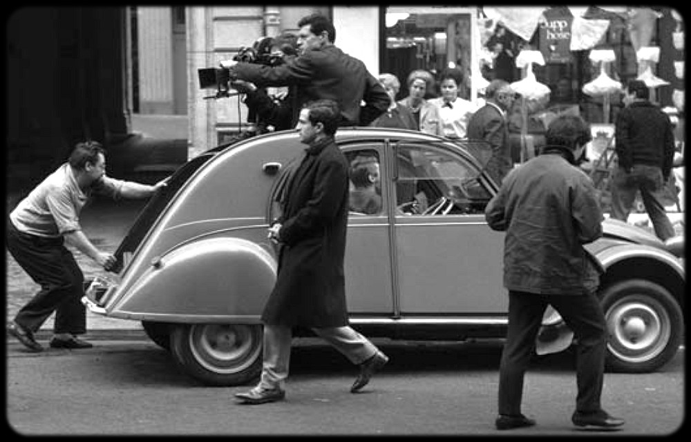 Quand la 2cv AZL devient travelling pour le cinéma... LES 400 COUPS de François Truffaut (1959)