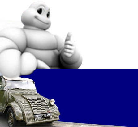 Michelin 2cv azl 1959 60