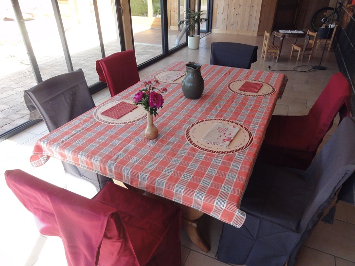 salle à manger ; chambres d'hôtes ; haute loire ;