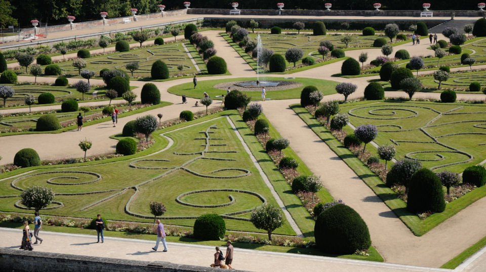  les jardins du chateau de chenonceau