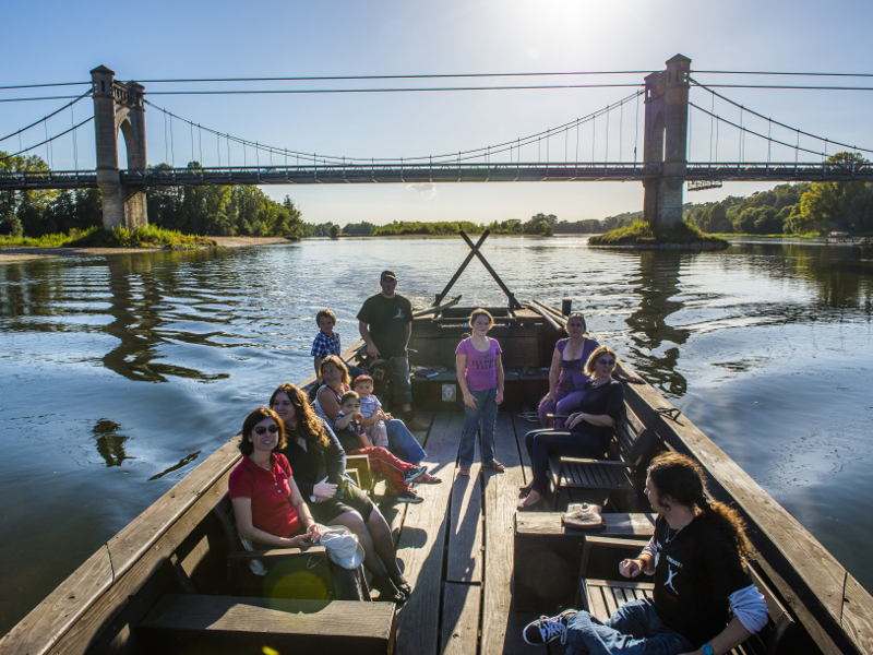 Balade bateau endremage langeais