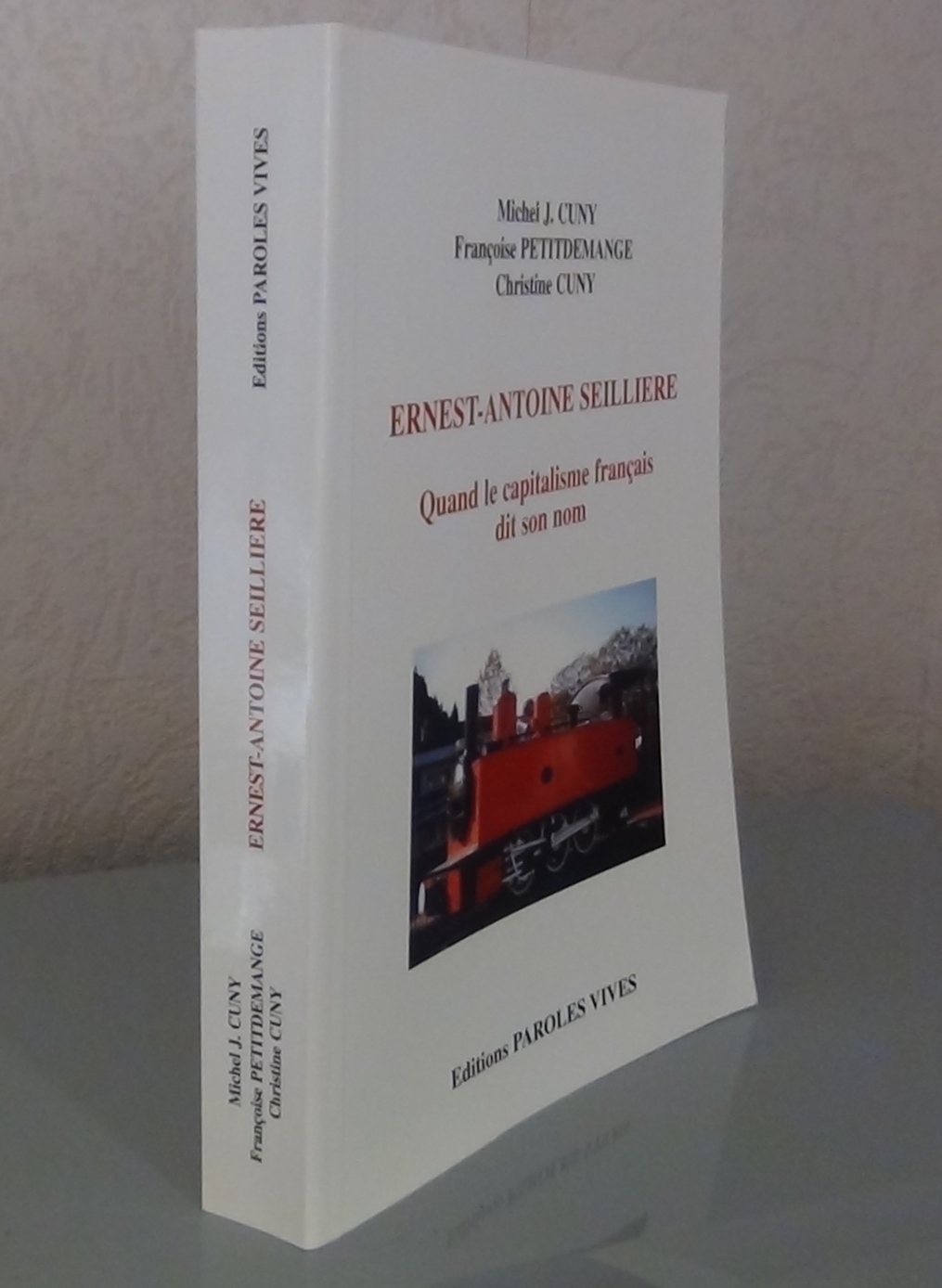 11 Ernest Antoine Seilliere Quand le capitalisme francais dit son nom Editions Paroles Vives 2002 477 pages