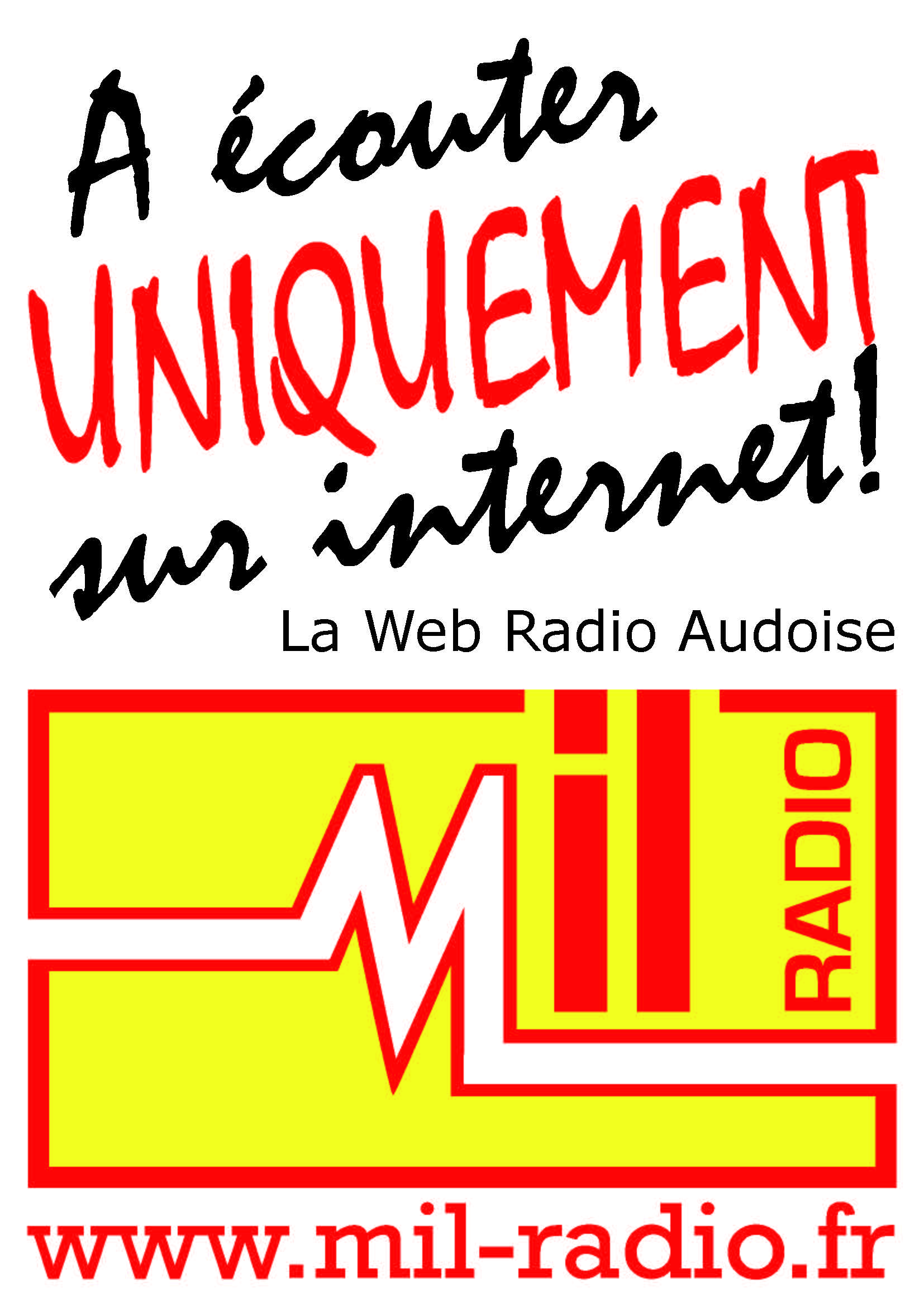 MIL Radio Affichette A4