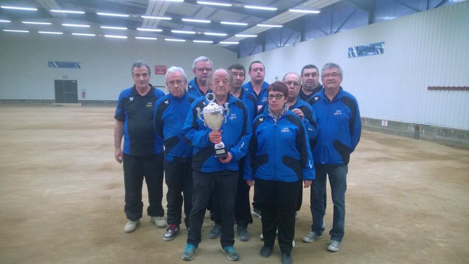 L UBB championne departemental 2016 AS 3 4D