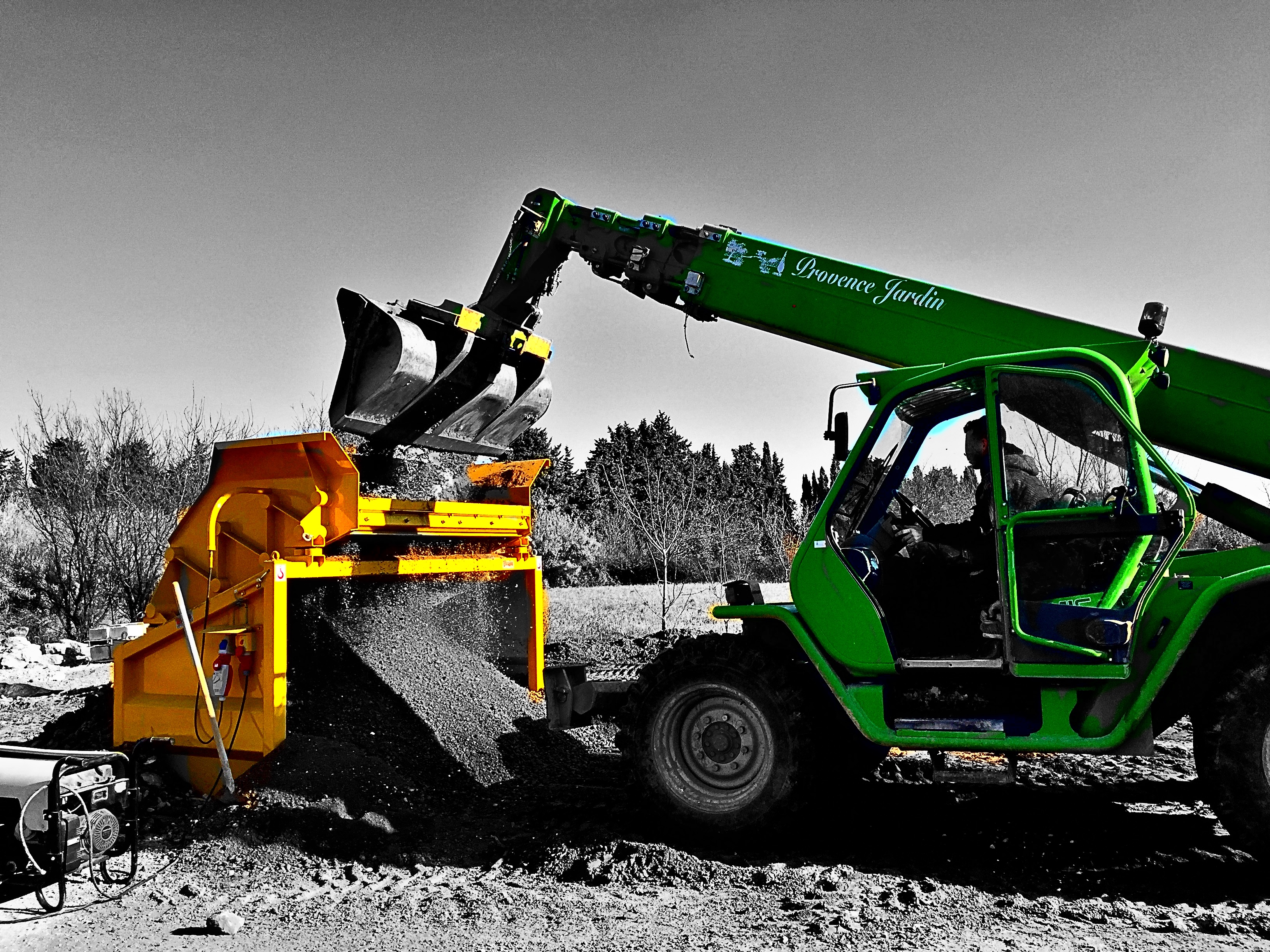 Crible provence jardins