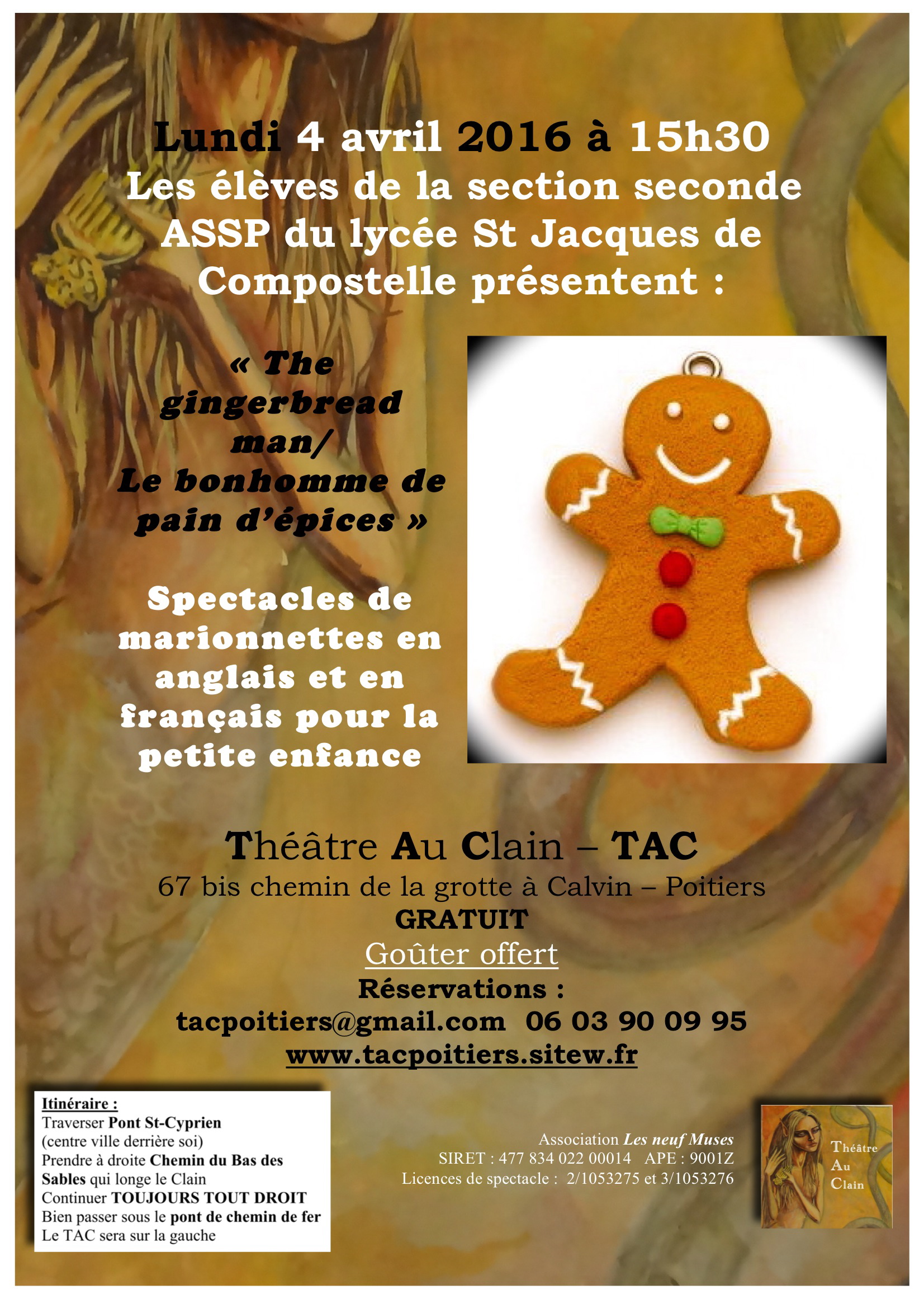 Gingerbreadman affiche tac