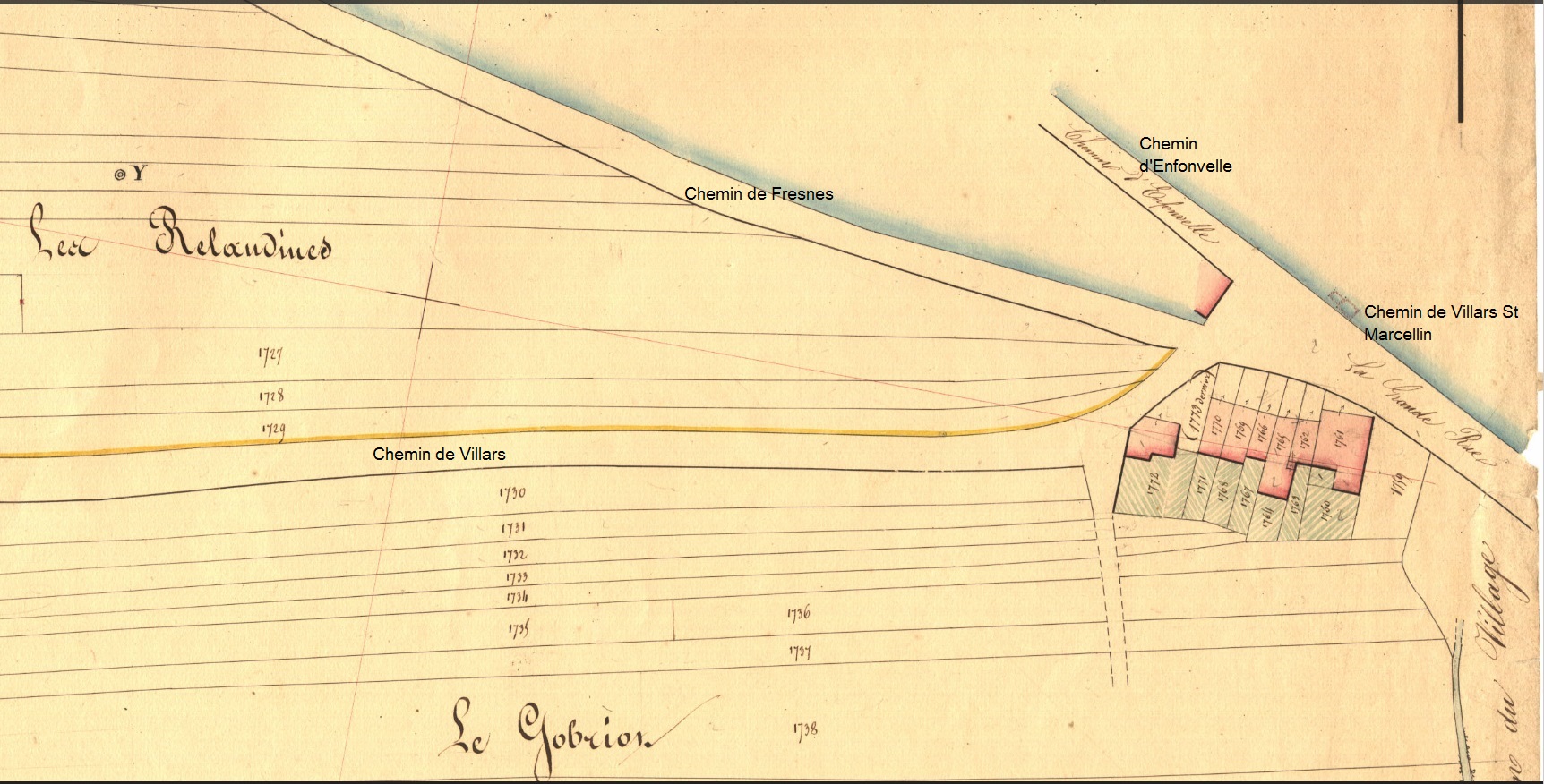 338 Cadastre napoleonien MELAY 0A09