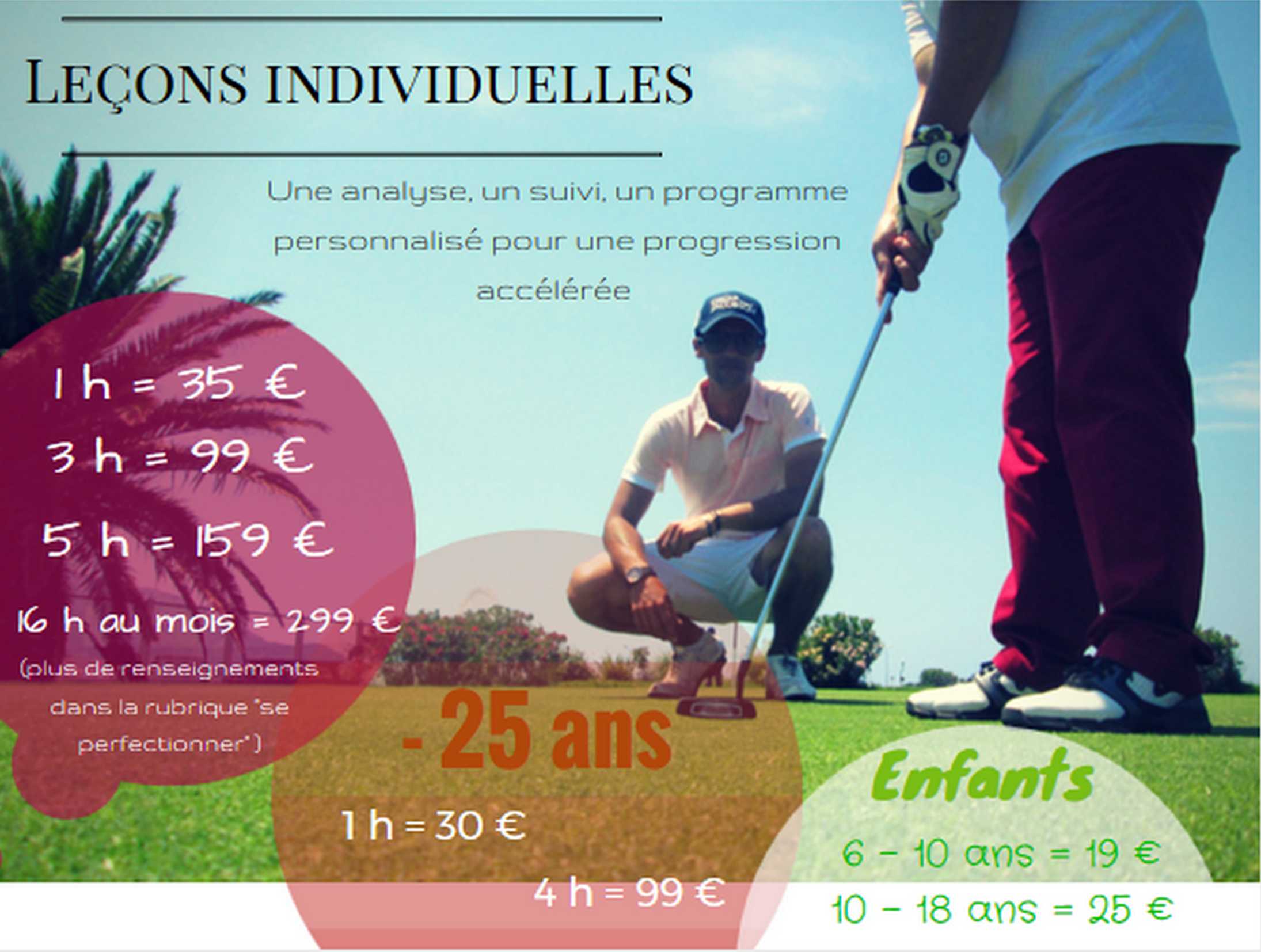 Une analyse, un suivi, un programme personnalisé pour une progression accélérée  