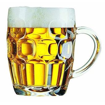 Verre a biare chope a anse