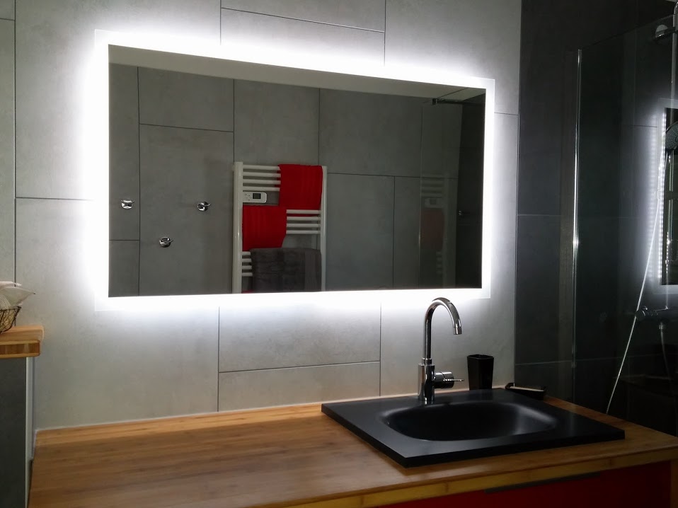 Sdb miroir meuble