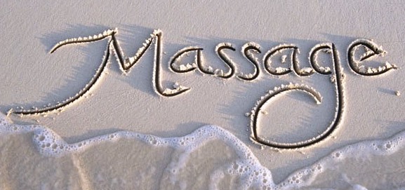 Aqua massage banner