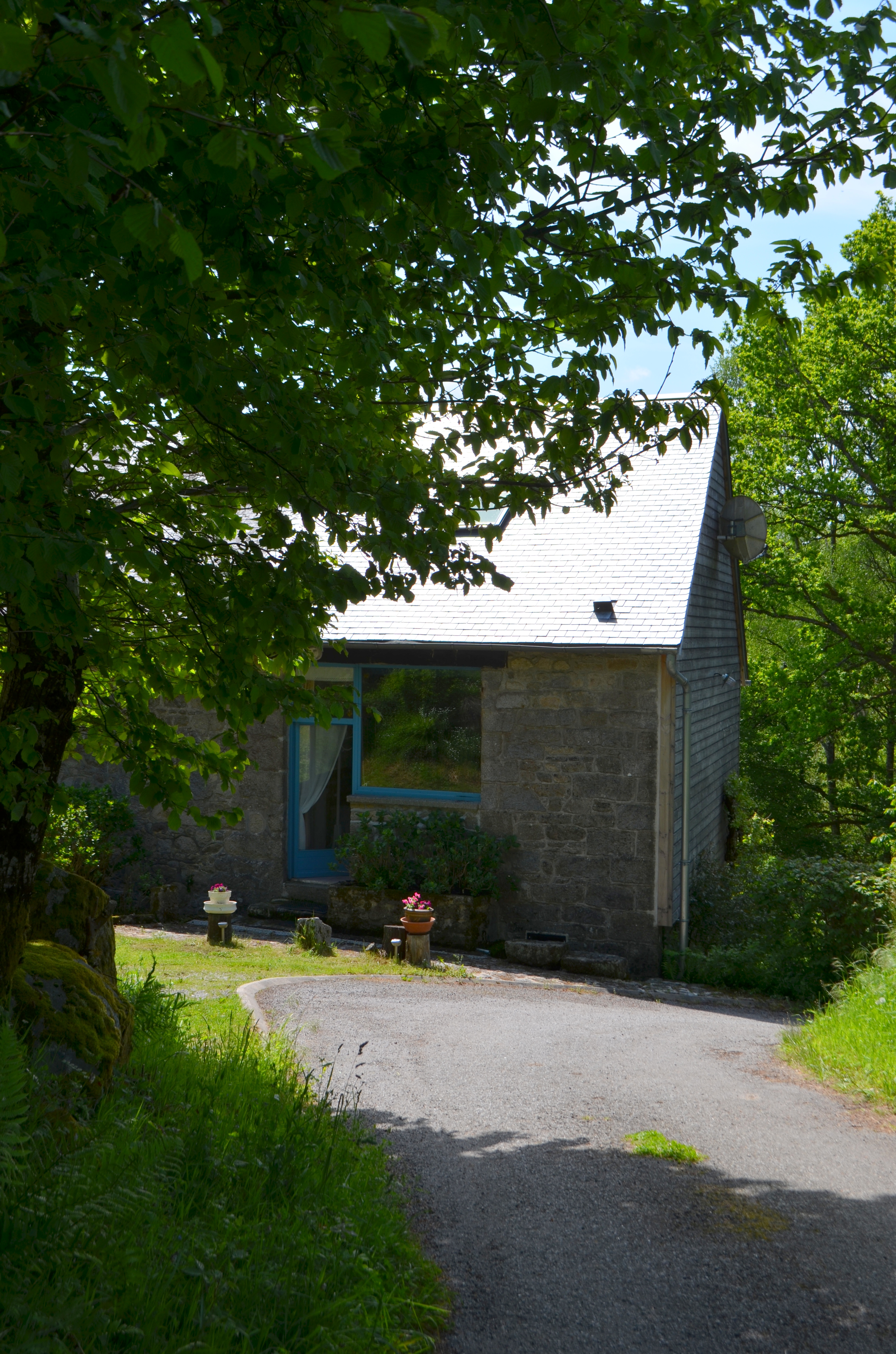 Arrivee au gite