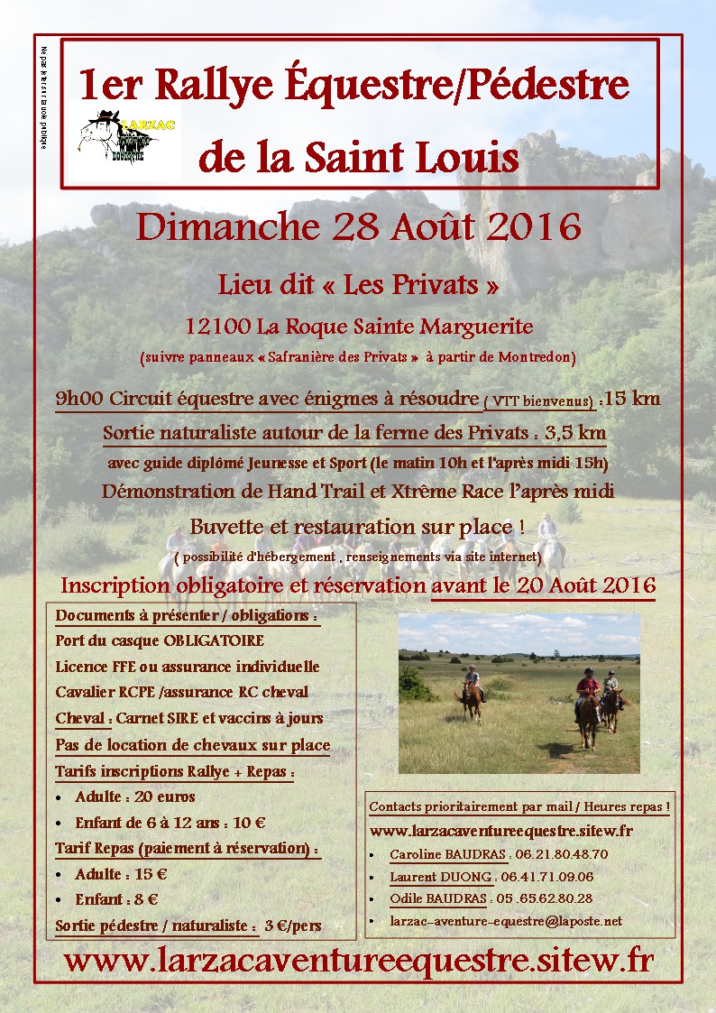 Rallye de la st louis 2016