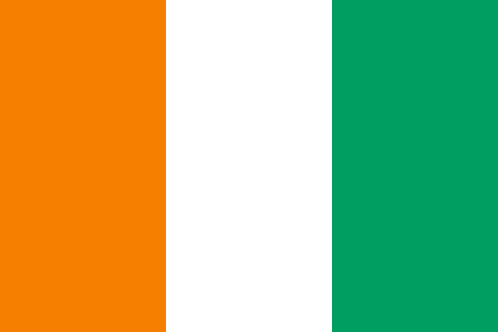 Flag of Cote d Ivoire svg