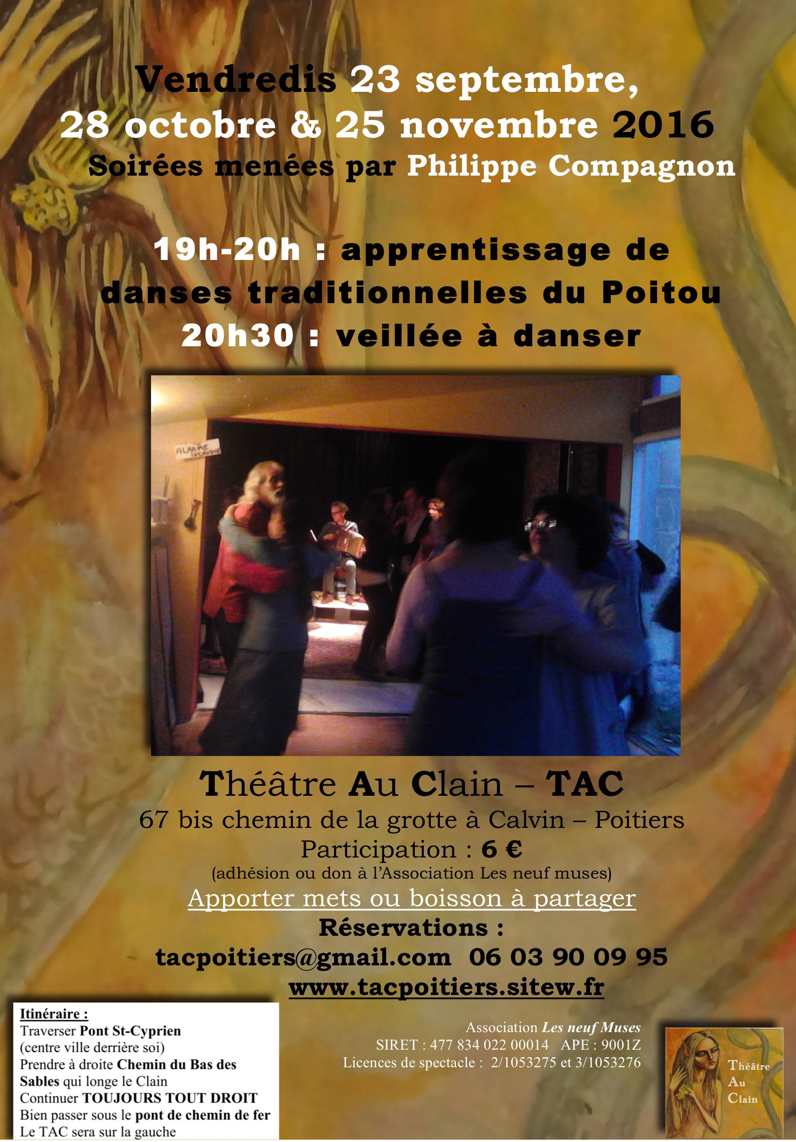 Atelier danse sept oct nov16 affiche tac