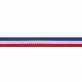 Ruban 9 mm bleu blanc rouge