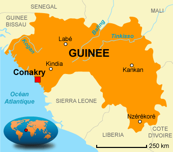 Carte guinee