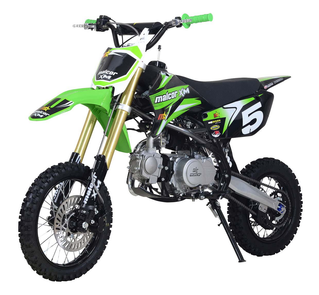 Moto malcor xm 125 verte 1