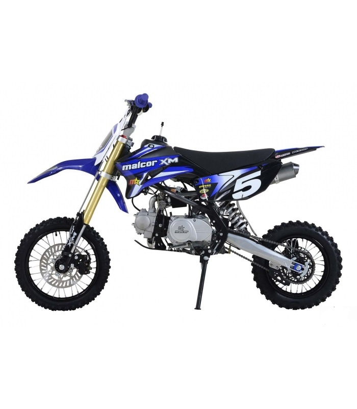 Moto malcor xm 125 bleu 1