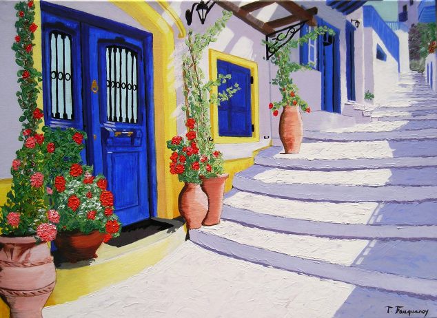 Ruelle de mykonos