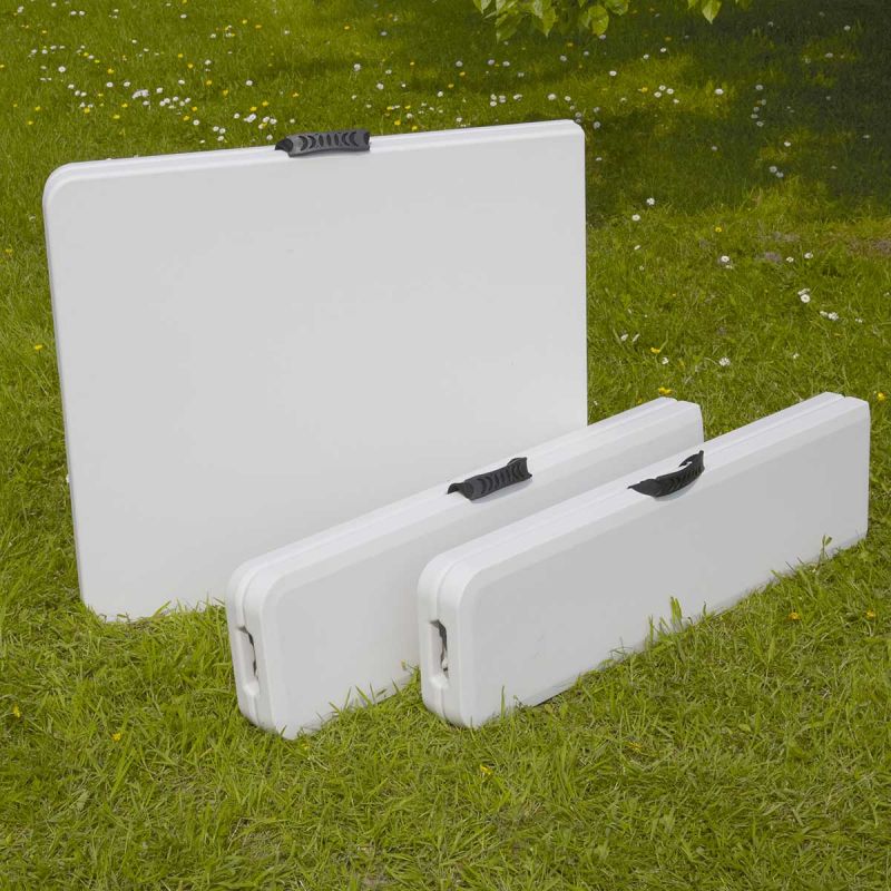 Tables et bancs pliants 180 cm lot de 10