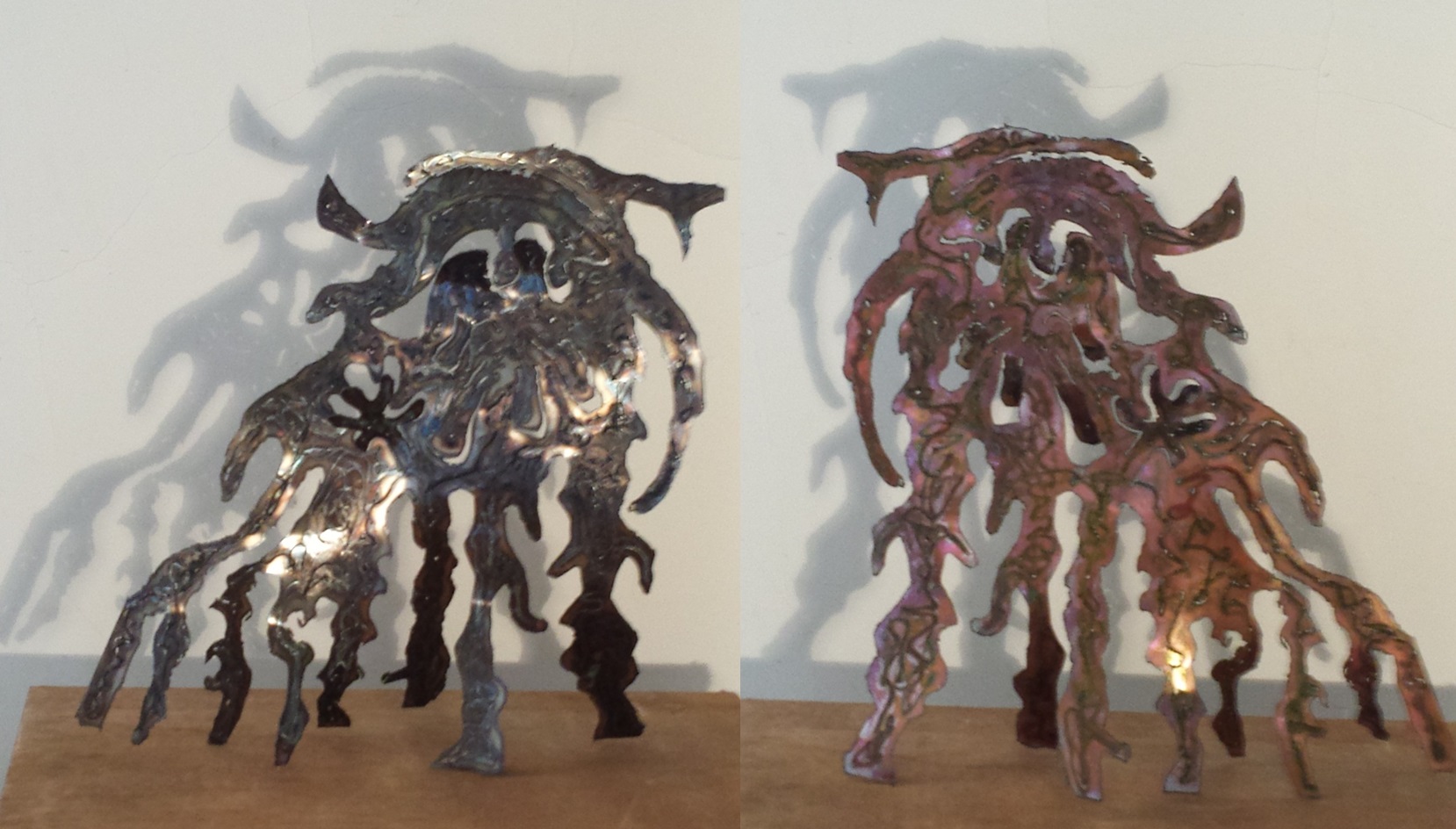 Meduse face brute et pile rose Copie