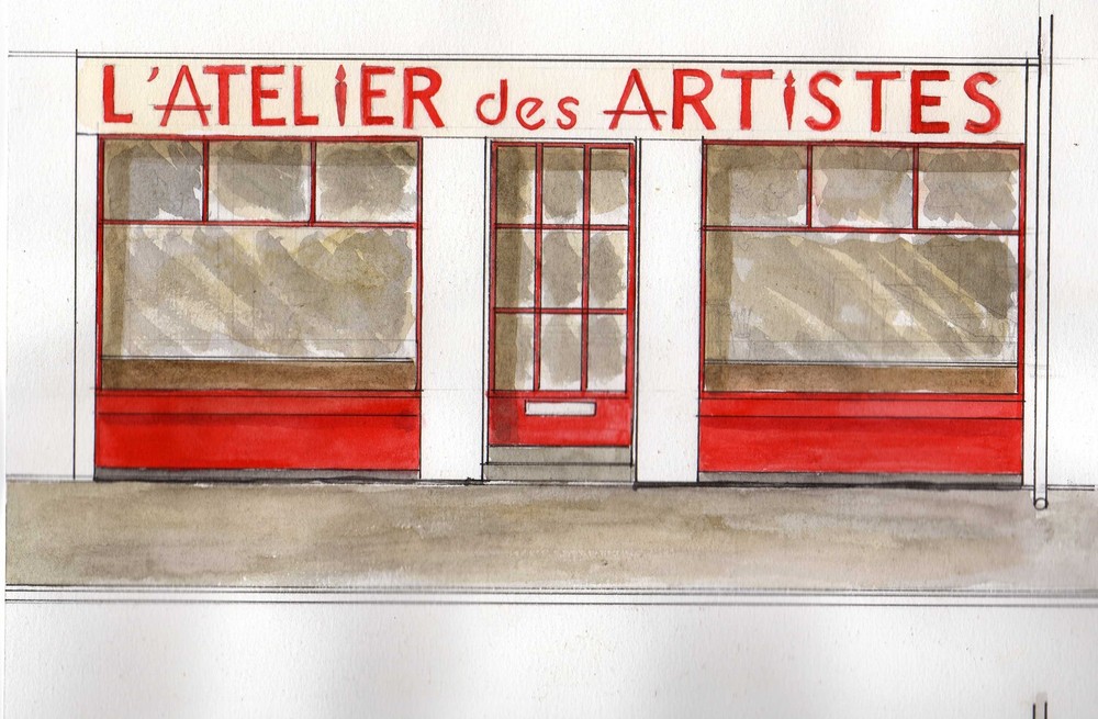 Atelier aquarel