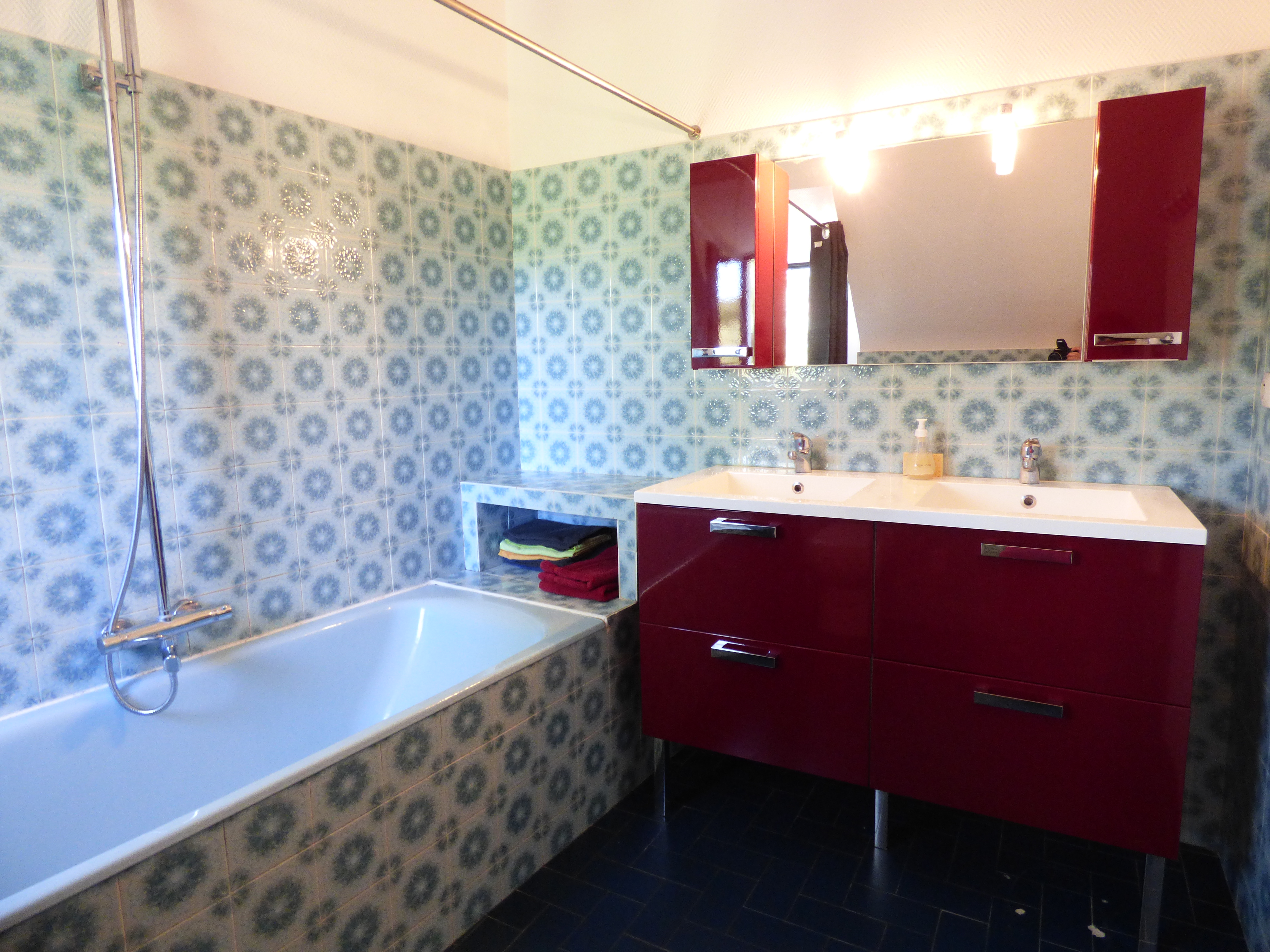 La salle de bain plage