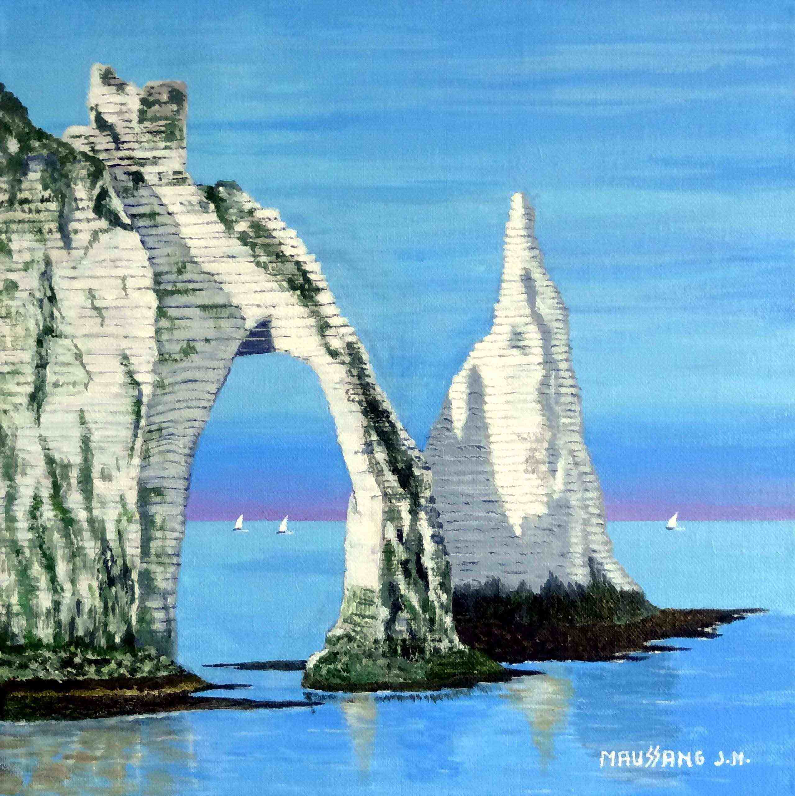 0 06 L arche et l aiguille a Etretat