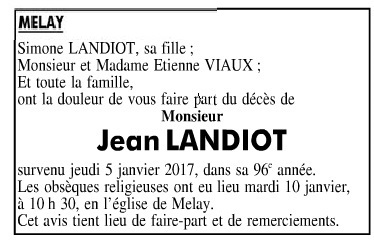 Deces Landiot Jean 1