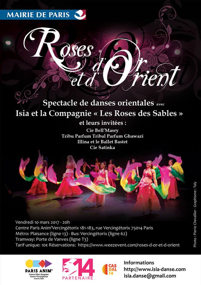 Roses d or et d Orient 2017