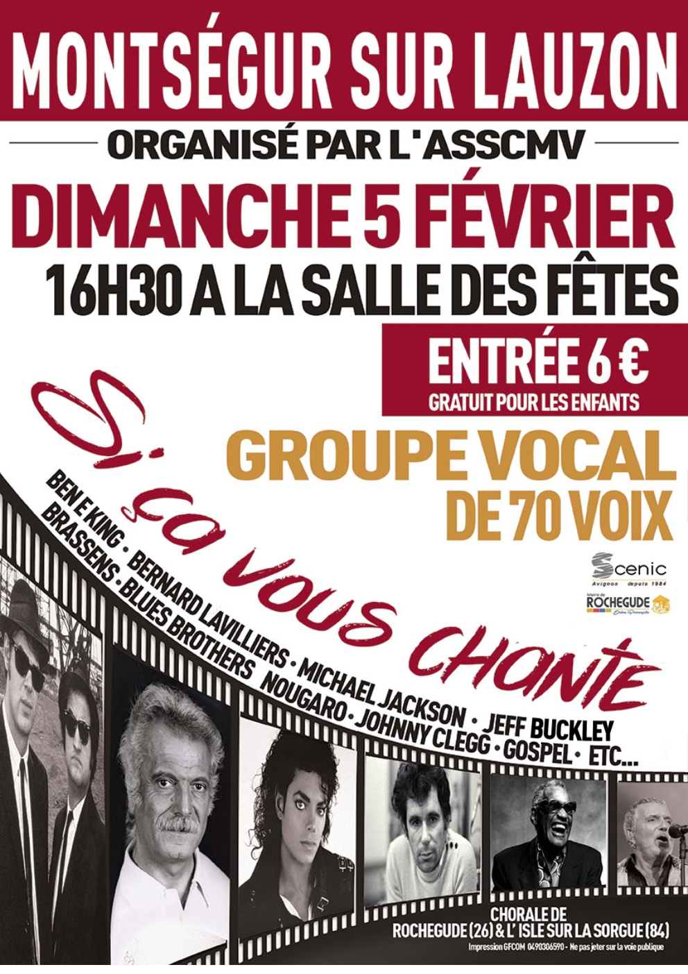 Affiche montsegur sur lauzon 05 02 2017