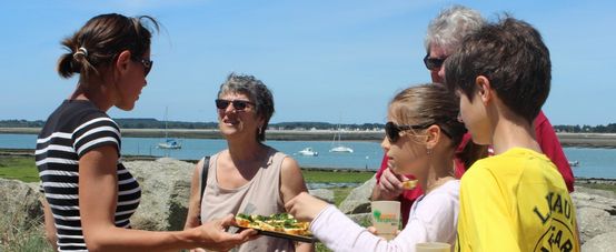 Decouverte des algues comestibles avec Melanie Chouan Carnet de voyage et blog sur notre territoire dans le Morbihan